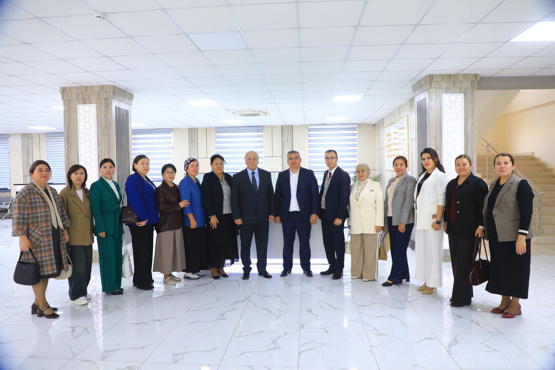 FOREIGN GUESTS AT ANDIJAN STATE MEDICAL INSTITUTE
