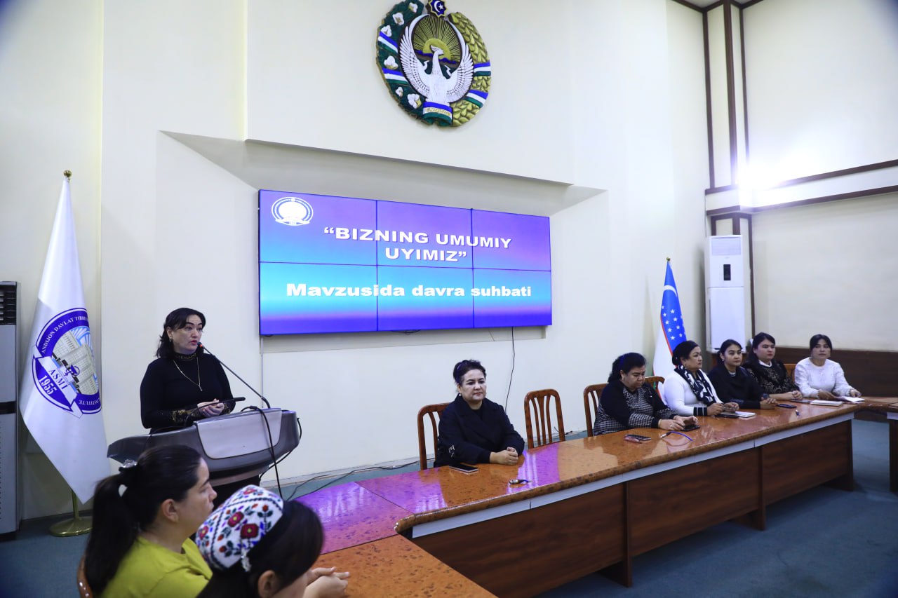 “OUR COMMON HOME” CELEBRATION WAS HELD AT ANDIJAN STATE MEDICAL INSTITUTE