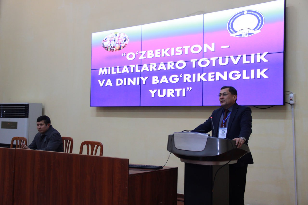 A ROUND TABLE DISCUSSION ON THE TOPIC “UZBEKISTAN – A COUNTRY OF INTERNATIONAL HARMONY AND RELIGIOUS TOLERANCE” WAS HELD
