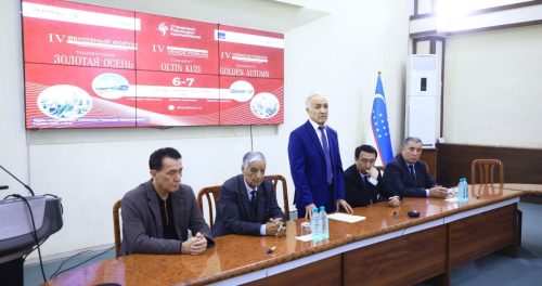 POYTAXTIMIZDA OʼZBEKISTON RESPUBLIKASINING IV VENOZ FORUMI BOʻLIB OʻTDI