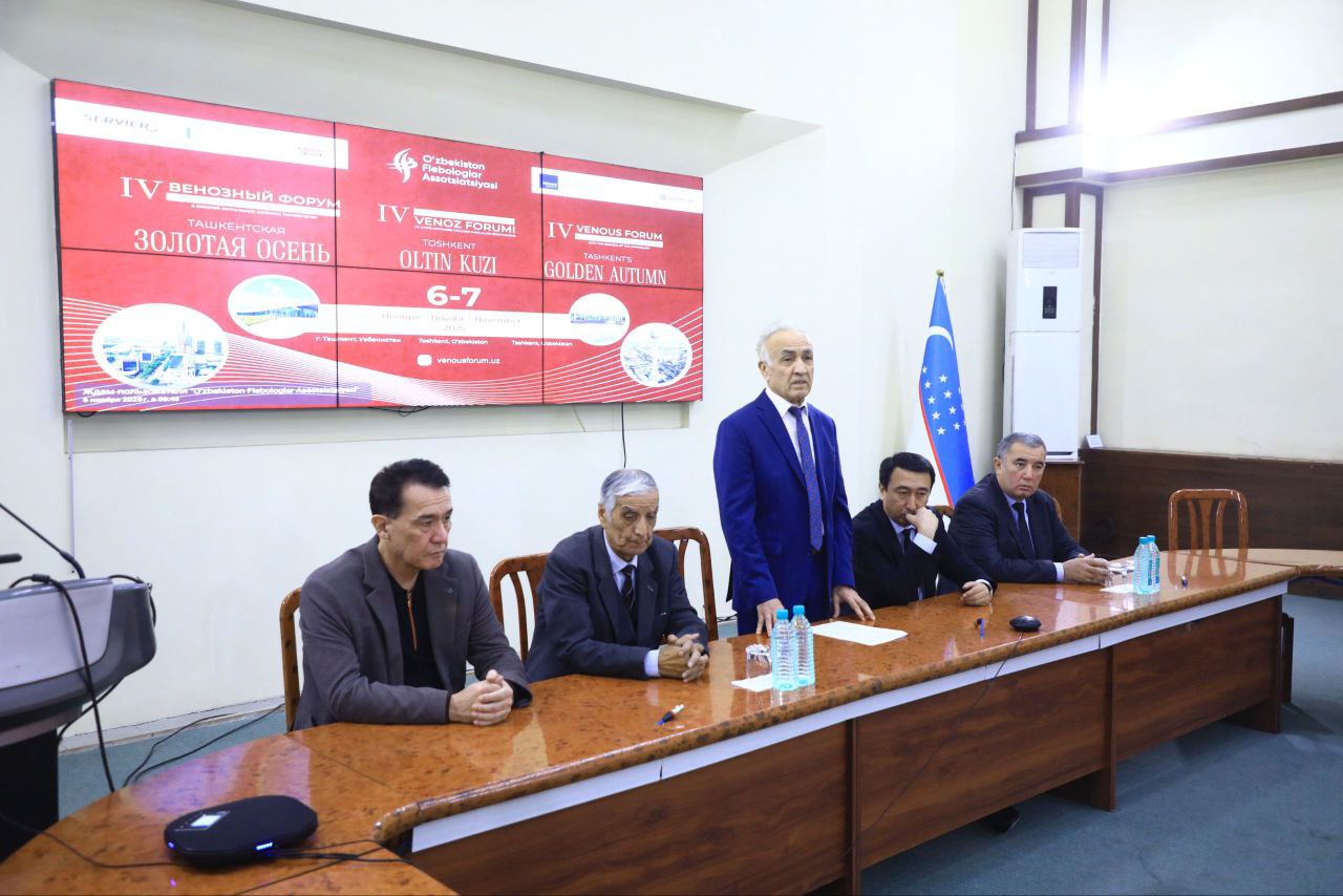THE IV VENOUS FORUM OF THE REPUBLIC OF UZBEKISTAN WAS HELD IN OUR CAPITAL
