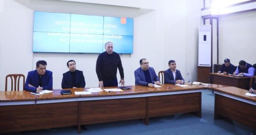ANDIJONLIK BITIRUVCHI BOSQICH TALABALARINI ISHGA JOYLASHTIRISH BO‘YICHA TAQSIMOT TADBIRI BO‘LIB O‘TDI