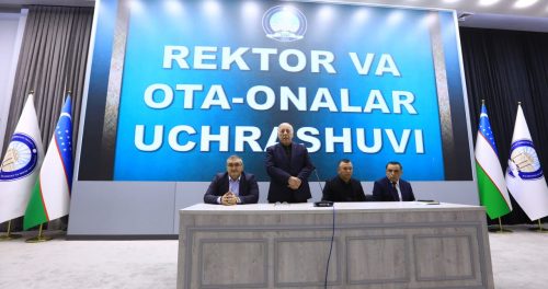 REKTOR VA OTA-ONALAR OCHIQ MULOQOTI BO‘LIB O‘TDI