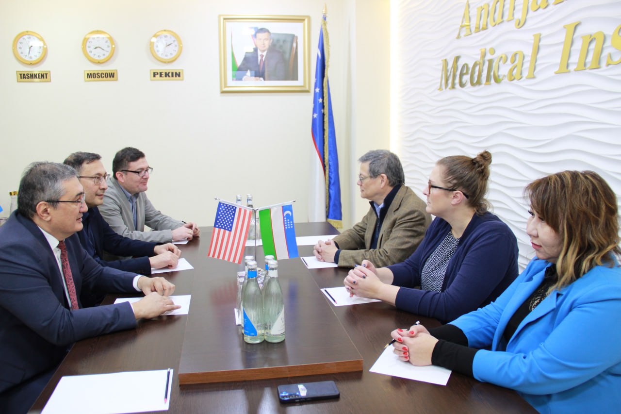 An Important Meeting Focused on International Collaboration in Oncology was Held at Andijan State Medical Institute