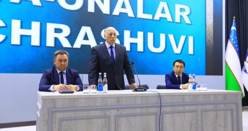 REKTOR VA OTA-ONALAR UCHRASHUVI O‘TKAZILDI