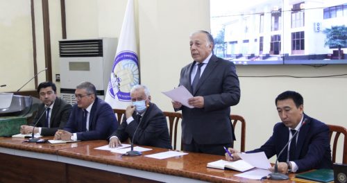 ANDIZHAN STATE MEDICAL INSTITUTE HELD A SCIENTIFIC COUNCIL MEETING