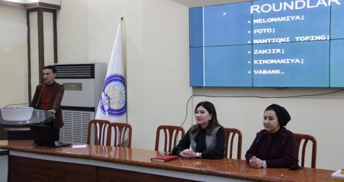 “Zakovat Quiz” intellektual o‘yini o‘tkazildi